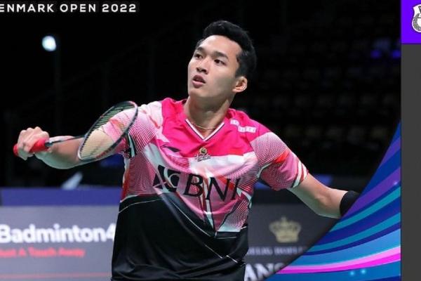 Jonatan Christie Terhenti Di Perempat Final Denmark Open