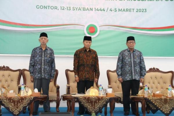 HNW Ajak Pesantren Alumni Gontor Untuk Lanjutkan Berkontribusi Membela