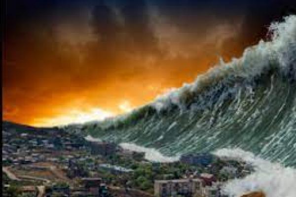 Ilustrasi gelombang tsunami (Foto: pixabay) 