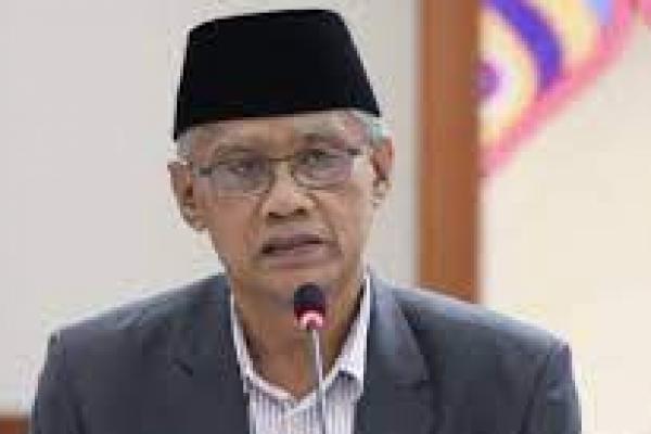 Ketua Umum PP Muhammadiyah Haedar Nashir(foto: meditek.id) 