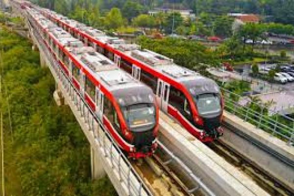 Juli 2024, LRT Jabodetabek Telah Angkut 15.275.593 Orang