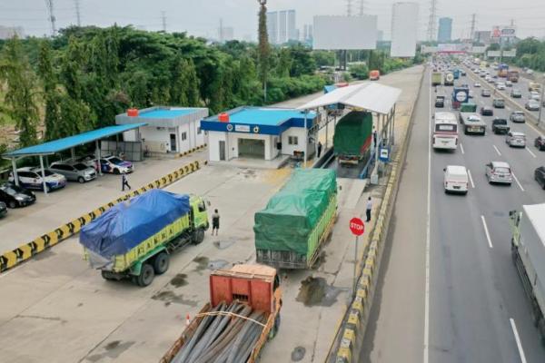 Kendaraan langgar ODOL (foto: Jasa Marga) 