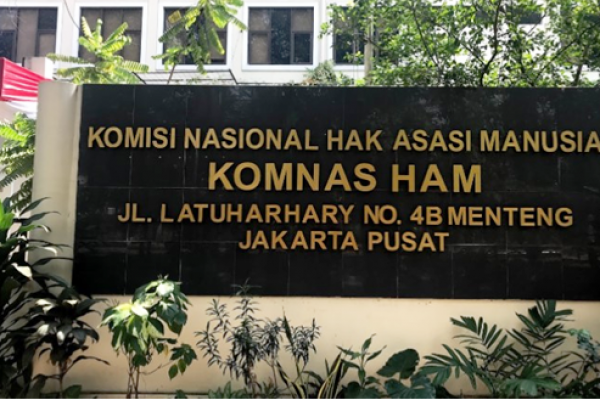 Komnas HAM akan turun melakukan pemantauan di 13 provinsi rawan terkait pelaksanaan Pilkada 2024.(foto:Gedung Komnas HAM) 