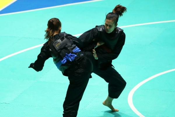 Ilustrasi olahraga pencak silat, salah satu olahraga tradisional Indonesia (Foto: Kompas.com) 