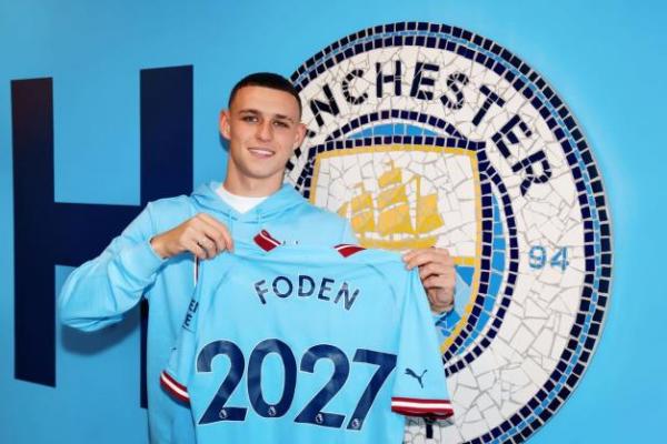 Phil Foden Bakal jadi Pemain dengan Gaji Termahal