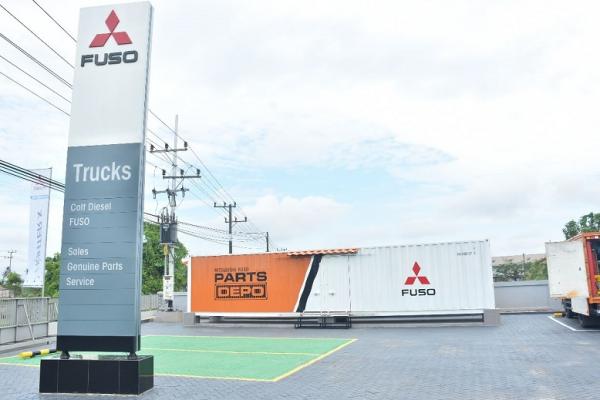 Mitsubishi Fuso Bengkel 24 Jam dan Part Depo Baru di Banjarmasin (Istemewa) 