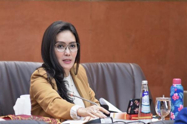 Politisi perempuan dari PDI Perjuangan Rieke Diah Pitaloka. (Foto:DPR) 