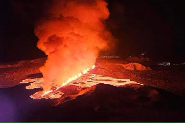 Ilustrasi, letusan gunung berapi (Foto: Reuters) 