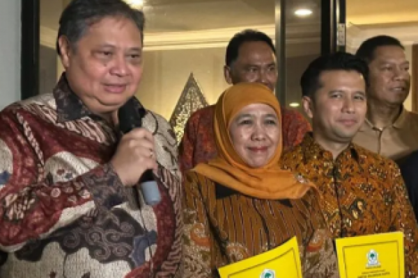 Fix, Golkar Resmi Usung Khofifah-Emil Dardak di Pilgub Jatim