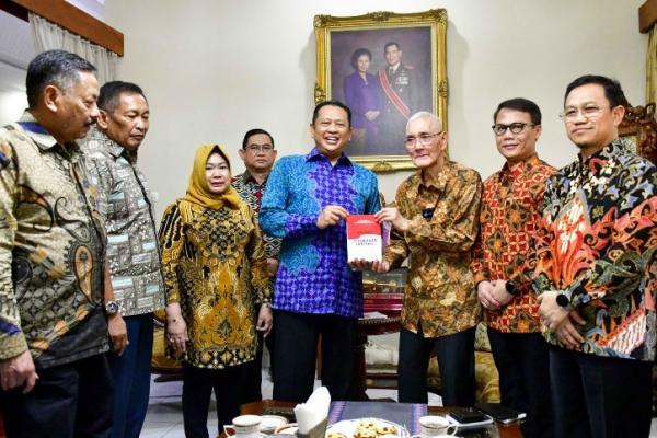 Draft PPHN Rampung, Bamsoet Sambangi Wakil Presiden RI ke-6