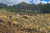 Bencana Tanah Longsor Desa Terpencil di Papua Nugini Kuburkan 1.100 Rumah