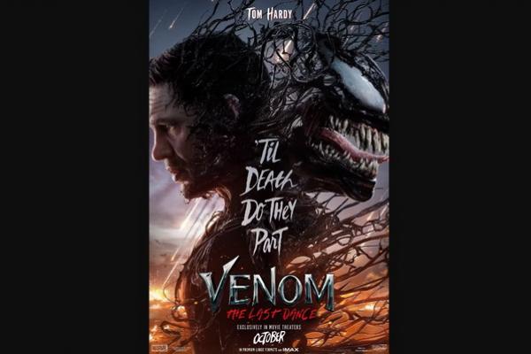 Trailer Pertama Venom: The Last Dance, Tom Hardy Menari Bersama Mrs. Chen