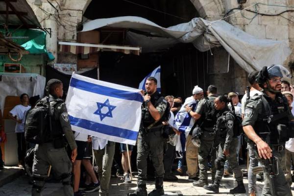 Selalu Bentrok dengan Warga Palestina, Israel Kerahkan Polisi Jelang Peringatan Hari Bendera