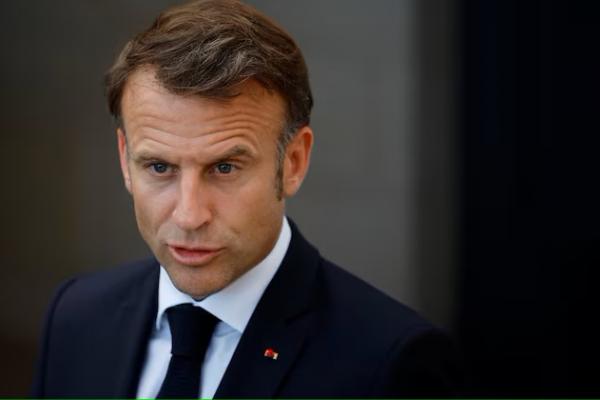 Presiden Macron Dukung Penangguhan Kiriman Senjata ke Israel