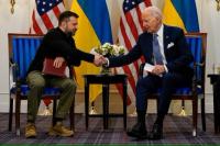 AS Perkuat Ukraina Hadapi Rusia dengan Perjanjian Keamanan Bilateral 10 Tahun
