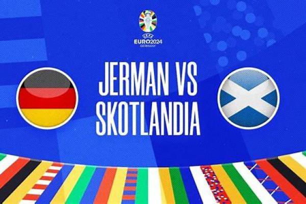 Timnas Jerman berhadapan dengan Skotlandia di laga perdana Euro 2024 