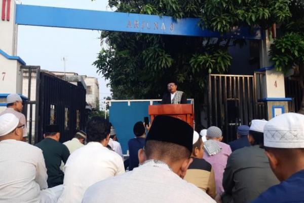 Kebiadaban Israel pada Palestina Jadi Tema Khutbah Idul Adha Masjid Al Ikhlas