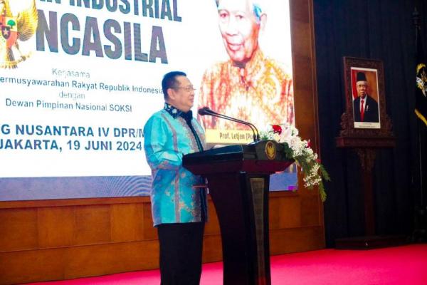 Bamsoet Tegaskan Perlunya Hubungan Industrial sesuai Nilai Pancasila