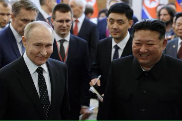 Balas Bantuan Senjata Barat untuk Ukraina, Putin Berencana Pasok Senjata ke Korea Utara