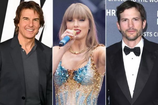 Tom Cruise hingga Ashton Kutcher, Sederet Bintang Nonton Eras Tour Taylor Swift di London