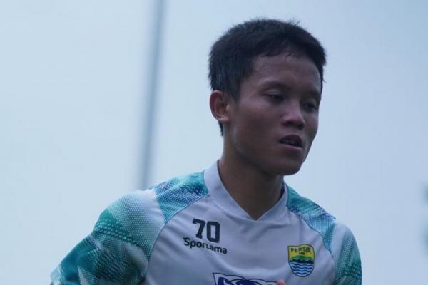 Winger Persib Bandung, Arsan Makarin. Foto: PT LIB 