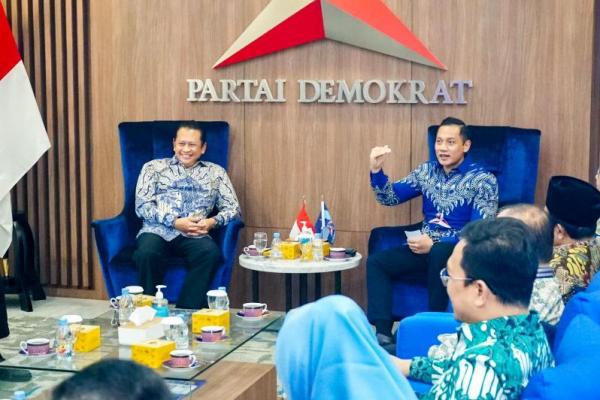 Bertemu AHY, Bamsoet Terima Aspirasi Evaluasi Sistem Pemilu dan Demokrasi