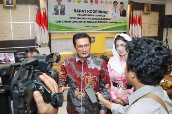 Fadel Muhammad Dorong Penanganan Jangka Panjang untuk Banjir Gorontalo