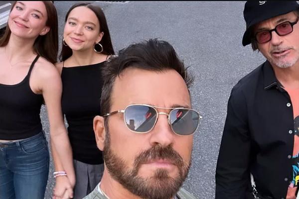 Penggemar Olivia Rodrigo! Justin Theroux dan Robert Downey Jr. Nonton Bareng Konser GUTS