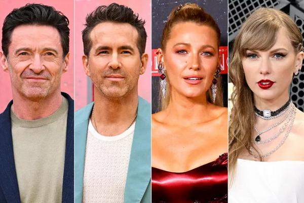 Taylor Swift dan Blake Lively Lebih Tenar Ketimbang Ryan Reynolds dan Hugh Jackman