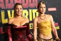 Blake Lively dan Gigi Hadid Kompak Kenakan Busana yang Terinspirasi dari `Deadpool & Wolverine`