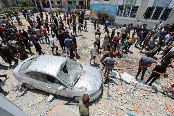 Serang Sekolah yang Jadi Tempat Perlindungan Warga Gaza, Israel Bunuh Setidaknya 30 Orang