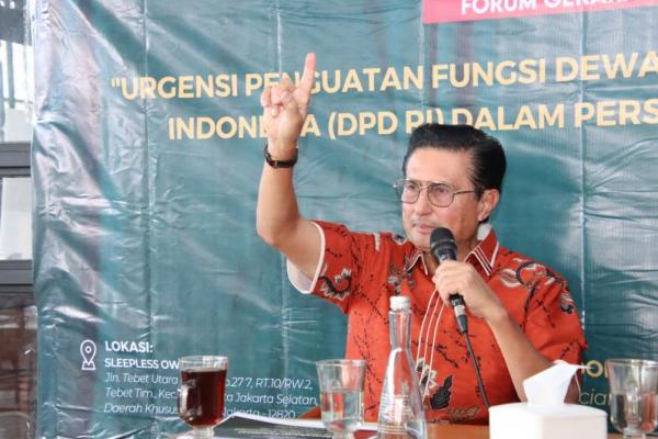 Fadel Muhammad: Collaborative Parliament Upaya Menghilangkan Persaingan DPR-DPD