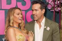 Blake Lively dan Ryan Reynolds di pemutaran perdana It Ends with Us di New York City pada 6 Agustus 2024. (FOTO: GETTY IMAGE)