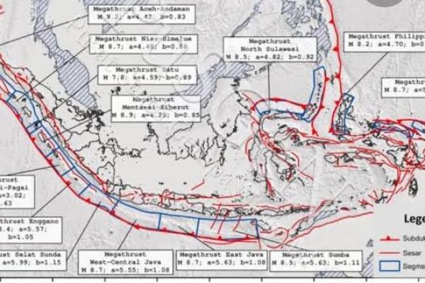 Indonesia Andalkan Sistem InaTEWS Hadapi Bahaya Megathrust