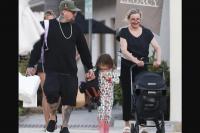 Biasa Jauh dari Sorotan, Cameron Diaz dan Benji Madden Ajak Anak-anaknya Tamasya