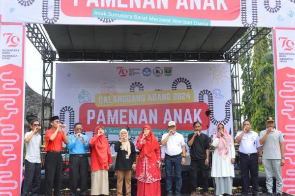 Kemendikbudristek Ajak Anak Sumatera Barat Merawat Warisan Dunia