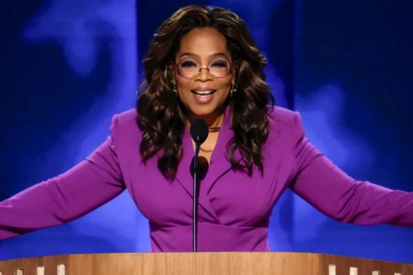 Pidato di Konvensi Demokrat, Oprah Winfrey Sindir JD Vance soal Wanita Pecinta Kucing Tanpa Anak