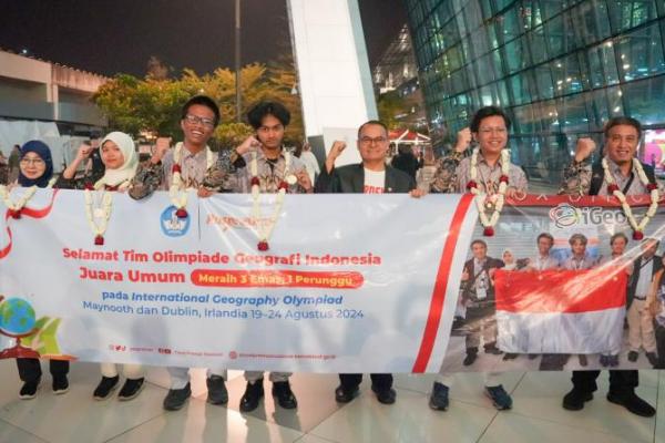 Indonesia Juara Umum International Geography Olympiad 2024