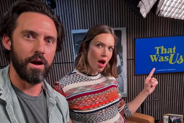 Mandy Moore dan Milo Ventimiglia Reuni Mengejutkan di Podcast `This Is Us`