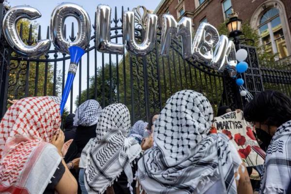 Universias Columbia Mencoba Pembatasan Baru saat Mahasiswa Pro Palestina Kembali Protes ke Kampus