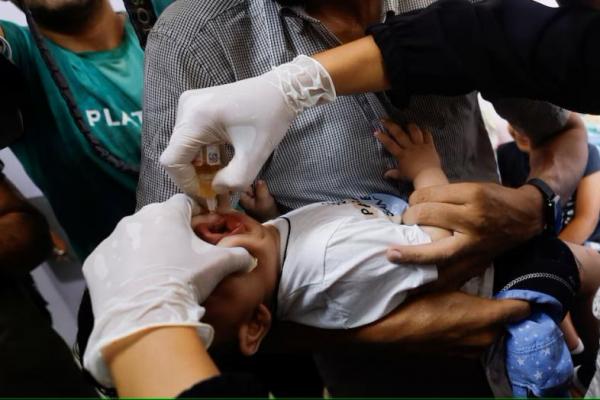 Serangan Israel Tewaskan Puluhan Orang di Gaza saat Persiapan Kampanye Vaksin Polio