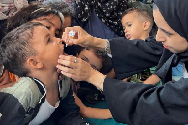 Targetkan 640 Ribu Anak Gaza, Disepakati Hentikan Delapan Jam Pertempuran untuk Vaksin Polio