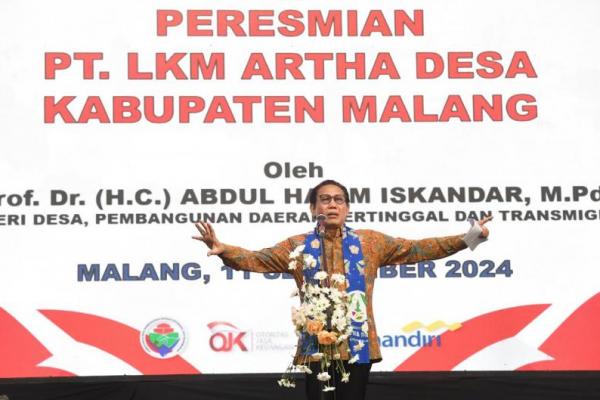 Gus Halim Resmikan LKM Artha Desa di Malang