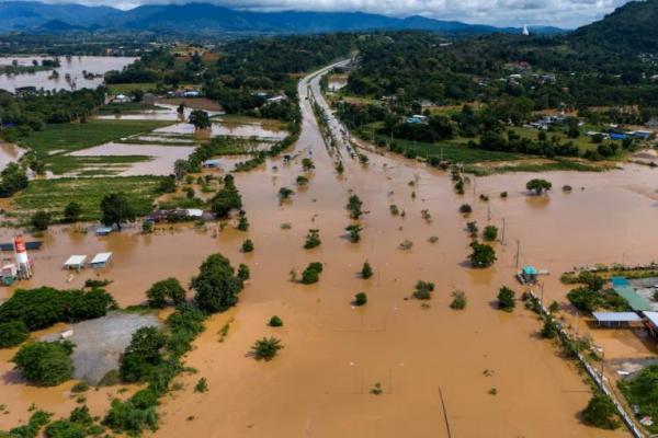 Dilanda Topan Yagi Juga, Thailand Banjir dan Bangkok Siaga Tinggi