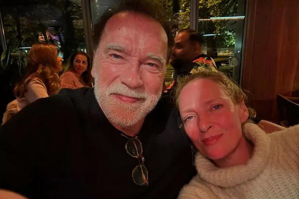 Arnold Schwarzenegger dan Uma Thurman Bertemu Kembali: `Freeze dan Ivy, Bersatu Kembali`