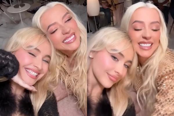 Diejek Britney Spears, Sabrina Carpenter Kolabs dengan Christina Aguilera. (FOTO: TIKTOK) 