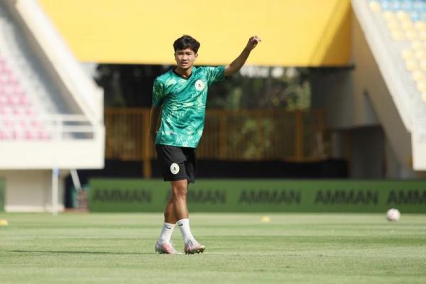 Bek muda PSS Sleman Dominikus Dion semakin percaya diri. Foto: dok PSS 