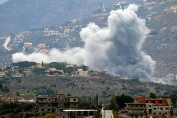 182 Orang Tewas saat Israel Bombardir Wilayah Selatan Lebanon. (FOTO: REUTERS) 