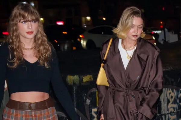 Jeda Eras Tour, Taylor Swift Nongkrong Bareng Sahabatnya Gigi Hadid di Restoran Mewah. (FOTO: PAGE SIX) 