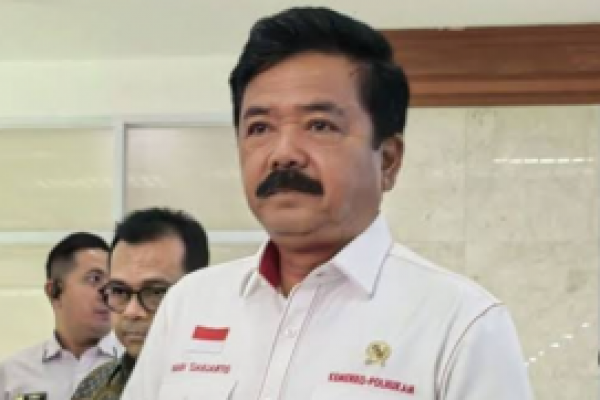 Menteri Koordinator Bidang Politik, Hukum, dan Keamanan (Menko Polhukam) Hadi Tjahjanto 